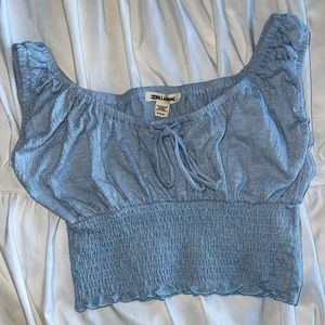 Billabong crop shirt